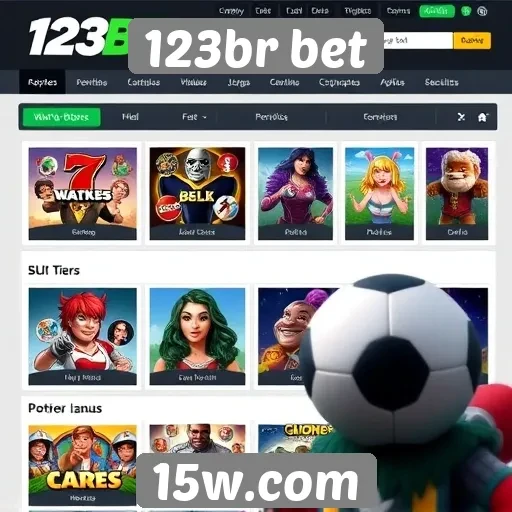 Múltiplas opções de jogos disponíveis no 123br bet